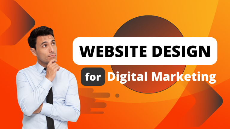 website design for digital marketing