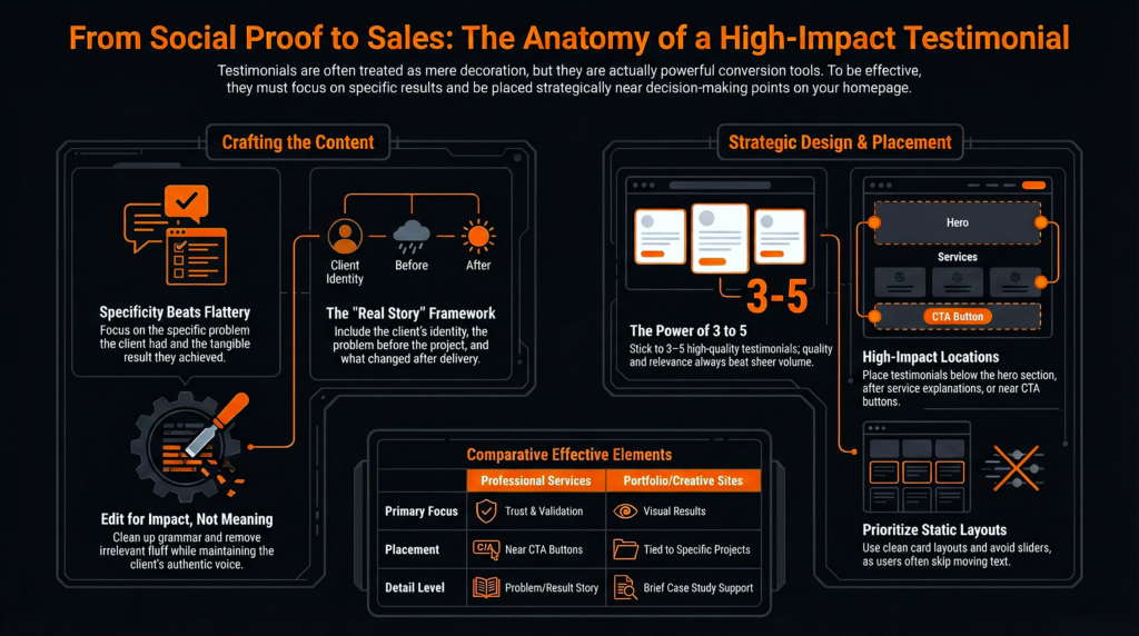 From social proof to sales