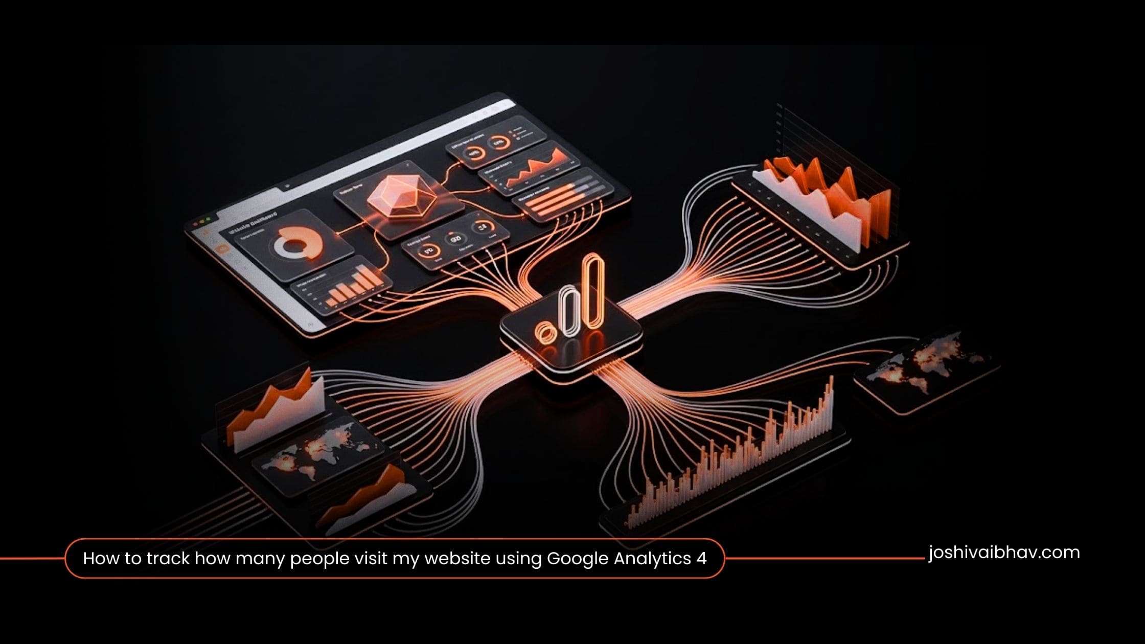 How to track how many people visit my website using Google Analytics 4