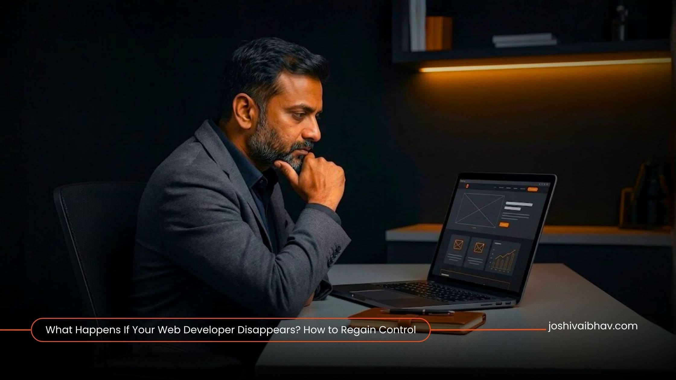 What happens if my web developer disappears?