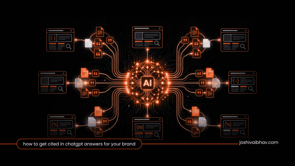 how to get cited in chatgpt answers for your brand